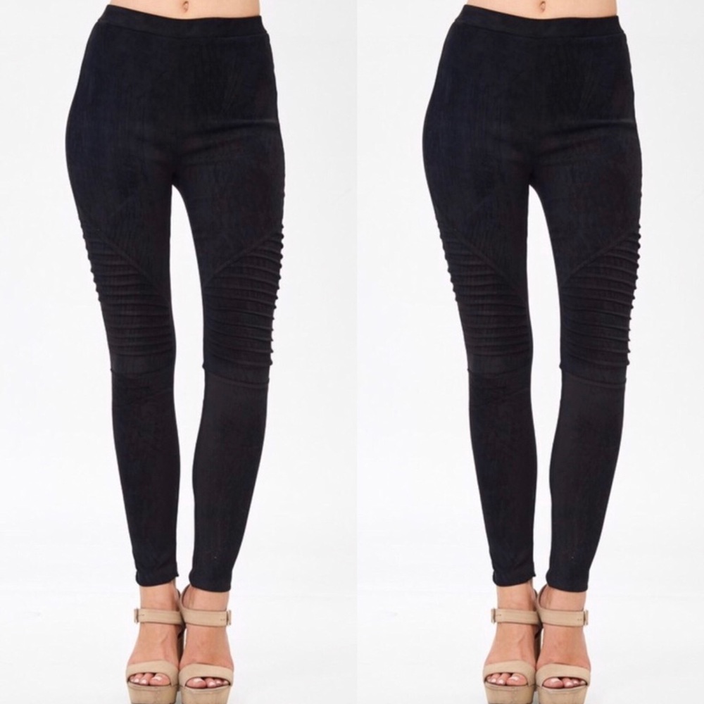 ❤️Italian suede moto leggings - Picture 8 of 8